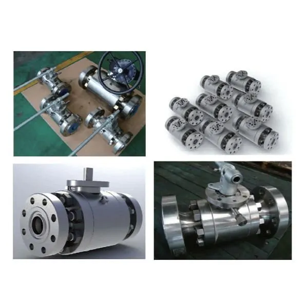 API 6D kulový ventil